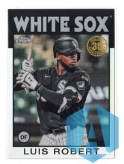 2021 Topps Chrome Luis Robert #86BC-21 Chicago White Sox
